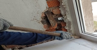 Демонтаж оконных откосов по выгодной цене от 509 руб. в бору - Сварной-Бор