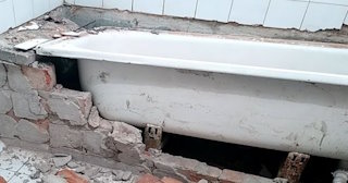 Демонтаж ванной комнаты в бору - стоимость работ от 814 руб. | Сварной-Бор